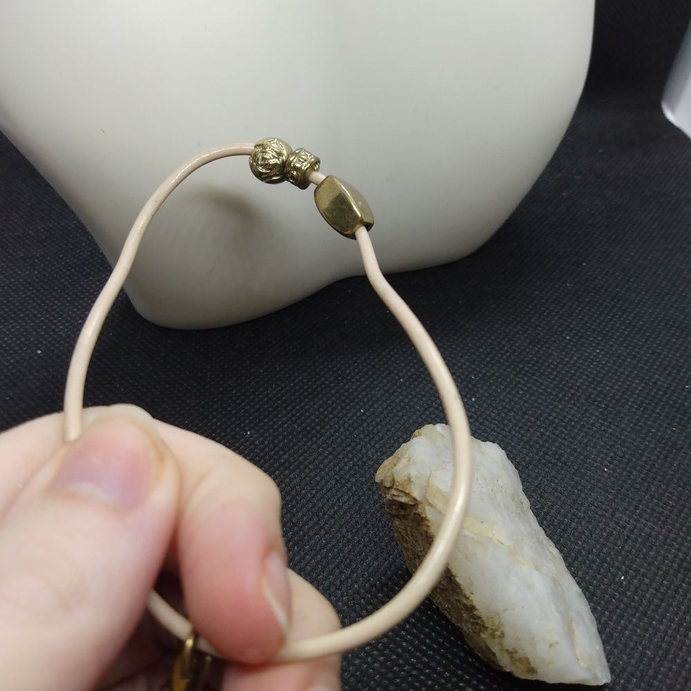 Botanical butterfly bracelet