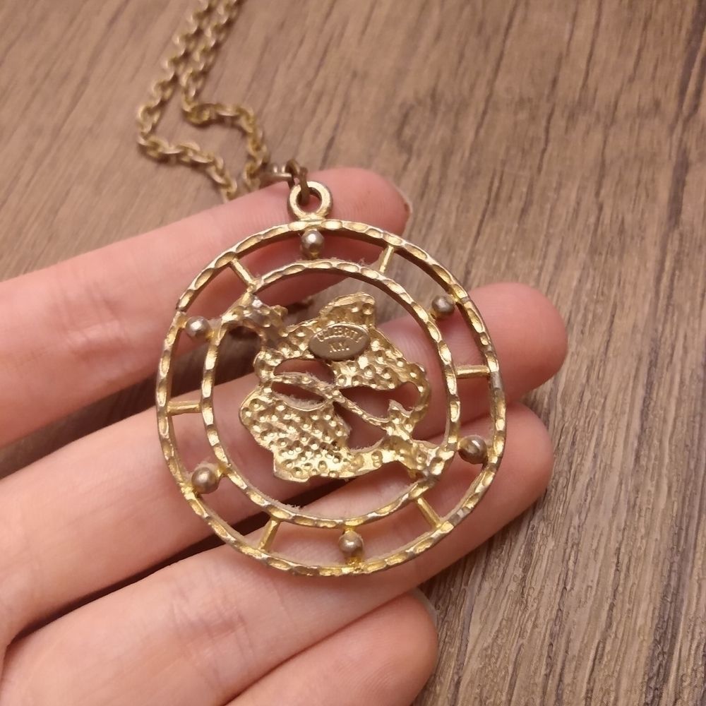 ❤️Celebrity new York zodiac horoscope pisces mystic fish necklace pendant