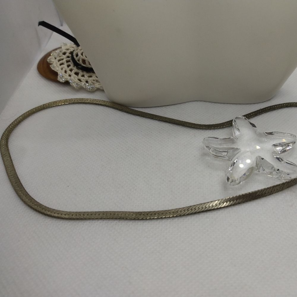 ❤️14k stamped white gold chain necklace unisex