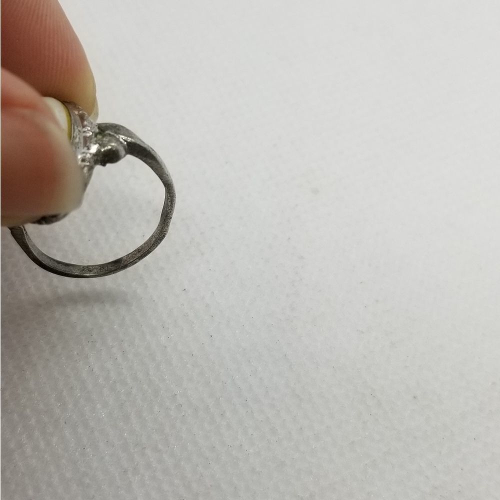 ❤️Antique Opal sterling silver stamped size 5.5