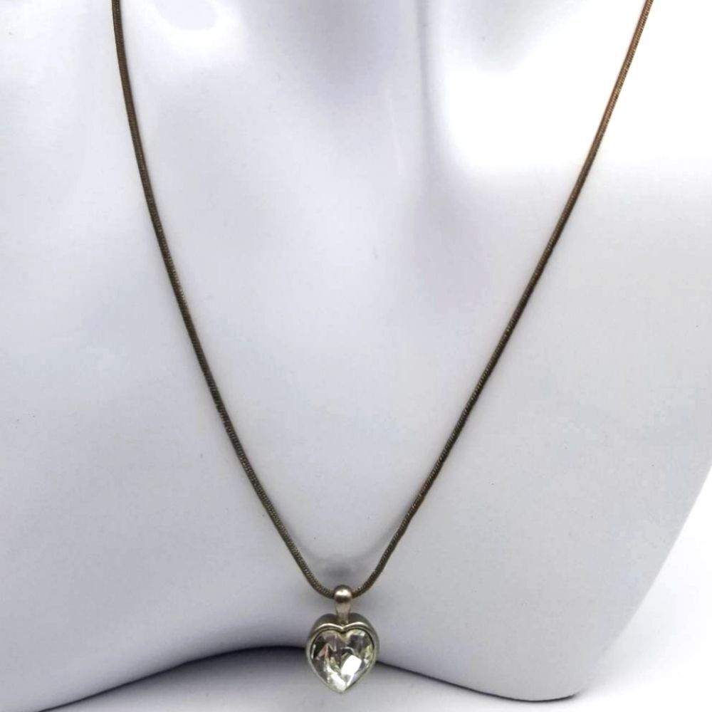 Heart of wonder crystal necklace