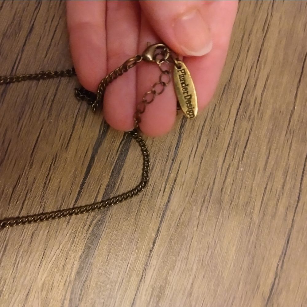 Multi moon silver tribal necklace