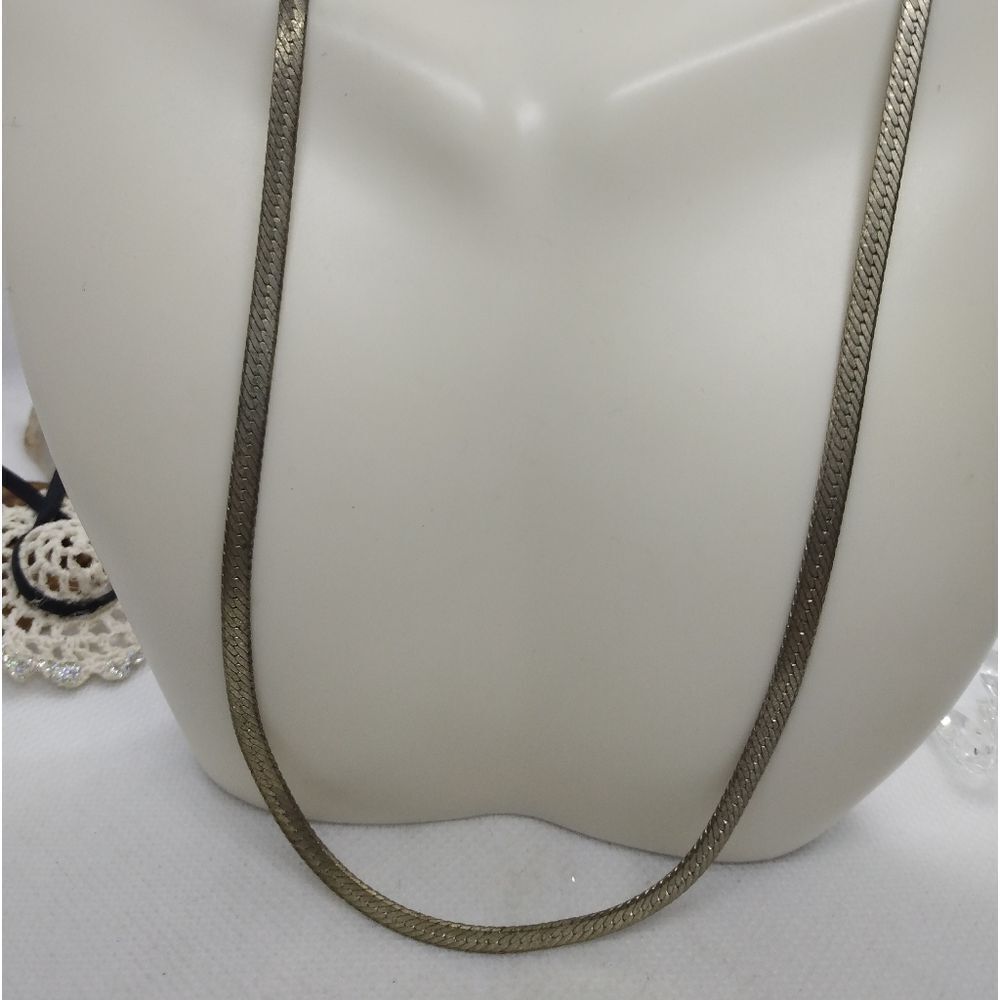 ❤️14k stamped white gold chain necklace unisex