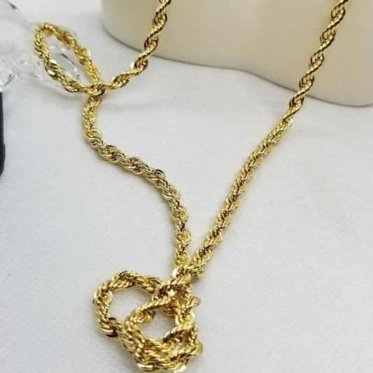 14kt gold Bonded stamped chain necklace masculine or feminine fine jewelry