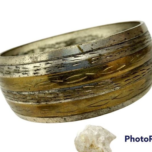 ❤️Chinese Mystical old styles gold‎ vase bracelet B0309