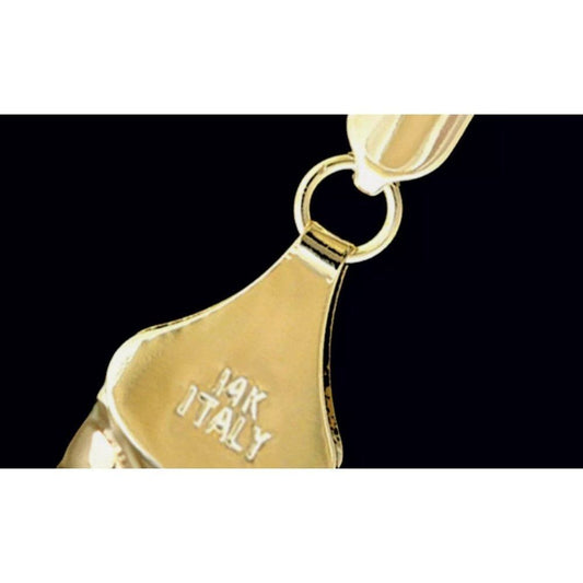 14kt Italy stamped gold chain Bracelet