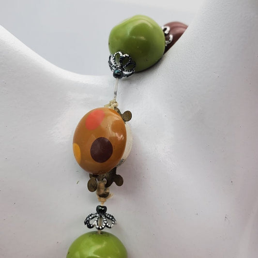 WOW! Gobstopper colorful jungle necklace‎ N1837